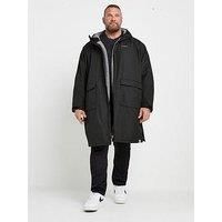 Big & Tall Men's Waterproof Sherpa Lined Changing Robe