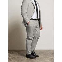 Big & Tall Mens Plain Suit Trousers