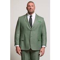 Big & Tall Mens Texture Suit Jacket