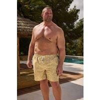 Big & Tall Men's Geometric Swim Shorts