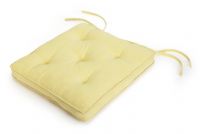 Habitat Pack of 2 Woven Cushion Seat - Yellow