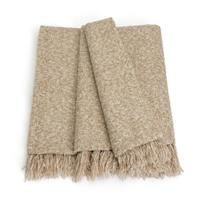 Habitat Boucle Throw - Neutral -125x150cm
