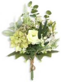 Habitat Artificial Faux Hydrangea Bouquet - White