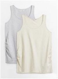 MATERNITY Vest Tops 2 Pack 8