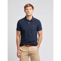 U.S. POLO ASSN. Men's Pique Polo Shirt in Dark Navy | Size: Small
