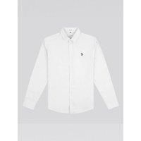 U.S. POLO ASSN. Men's Stretch Cotton Poplin Shirt | Size: Small