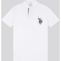 Large Player Pique Polo Shirt