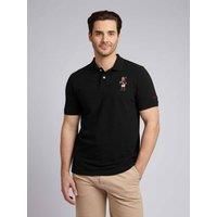 U.S. POLO ASSN. Men's Chuck Polo Shirt in Black | Size: Large