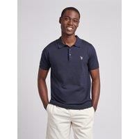 U.S. POLO ASSN. Men's Combed Cotton Polo Shirt in Dark Navy | Size: 2XL