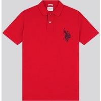 Large Player Pique Polo Shirt