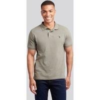 U.S. POLO ASSN. Men's Double Horsemen Polo Shirt in Dark Olive | Size: Medium