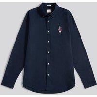 U.S. POLO ASSN. Men's Chuck Oxford Shirt in Dark Navy | Size: 2XL