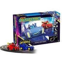 My First Scalextric Racing Track Sets for Kids Ages 3+ - G1185M Batwheels Batman vs Robin Micro Race Car Set, Toy Cars Race Tracks for Boys. Incl. 2x Controllers, 1x Powerbase - Kids Toys Gifts