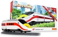 Hornby Playtrains R9360M Playtrains High Speed Train Set Remote Controlled Battery Train Set - Kids Toy Train Sets for Ages 5+, Childrens Mini Model Trains, Includes: Playtrain, Oval Track, Control
