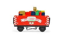 Hornby R9363M Santa’s Express Rechargeable Battery Operated Train Set, Red/Green