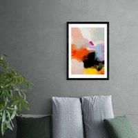 East End Prints Yellow Blush I Framed Print