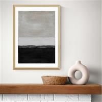 East End Prints Day Oak Frame Art Print - A2