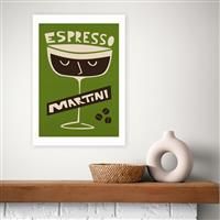 East End Prints Espresso Martini Art Print - A3