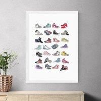 East End Prints Trainers Print by Hanna Melin