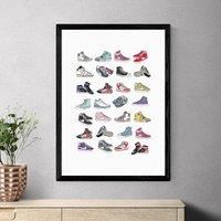 East End Prints Trainers Print by Hanna Melin