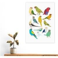 East End Prints Parrots Print