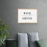 East End Prints Rise and Shine Print