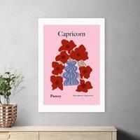 East End Prints Capricorn by Miho Art Studio