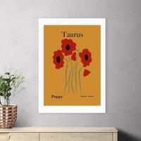 East End Prints Taurus by Miho Art Studio