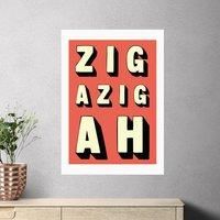 East End Prints Zigazigah by Indieprints