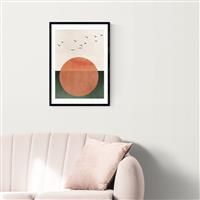 East End Prints Rising Sun Framed Wall Print - A2