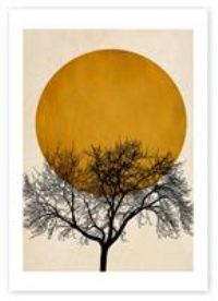 Winter Morning Wall Art Print Various Sizes