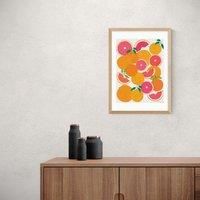 East End Prints Grapefruit Harvest Print