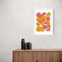 East End Prints Grapefruit Harvest Print