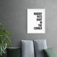 East End Prints Baby in the Corner Print