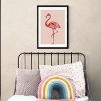 East End Prints Flamingo Print