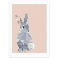 East End Prints Rabbit Print