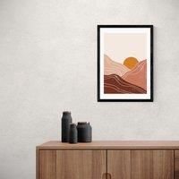 East End Prints Sunset Landscape Print