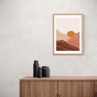 East End Prints Sunset Landscape Print