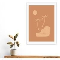 East End Prints Beach Palms by Sundry Society Print