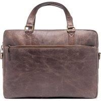 Real Leather Dieter Crossbody Satchel