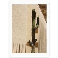 East End Prints Lonely Cactus Print