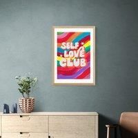 East End Prints Rainbow Club Print by Keren Parmley