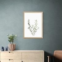 East End Prints Botanical II - Olive Branch Print