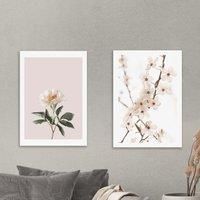Set of 2 East End Prints Delicate Prints