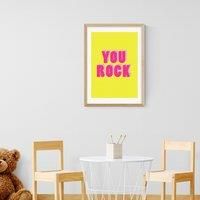 East End Prints You Rock Print