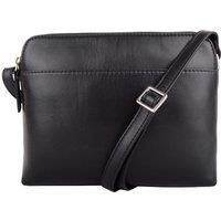 Genuine Soft Leather Crossbody Shoulder Handbag with Adjustable Strap