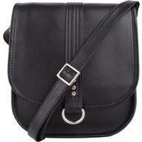 Genuine Soft Leather Sadle Bag Style Crossbody Shoulder Handbag