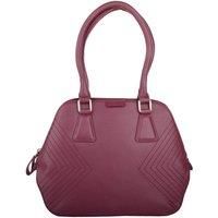 Premium Soft Leather Large Hand Bag with Stitch Detail Pattern