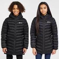 Berghaus Kids' Longline Kirkhale Baffle Jacket, Black