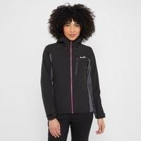 Peter Storm Women/'s Malham Stretch Waterproof Jacket with Adjustable Wired Peak Hood, Women/'s Rain Coat, Women/'s Hiking & Outdoor Recreation Clothing (UK, Numeric, 20, Regular, Regular, Black)